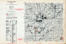 Kalamazoo County, Austin Lake, Michigan State Atlas 1955
